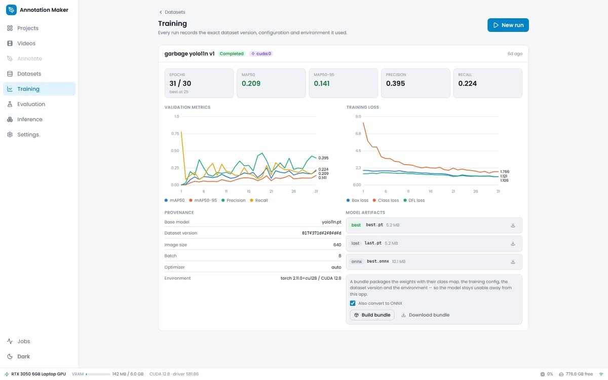Annotation Maker — Local CV Workbench screenshot 3