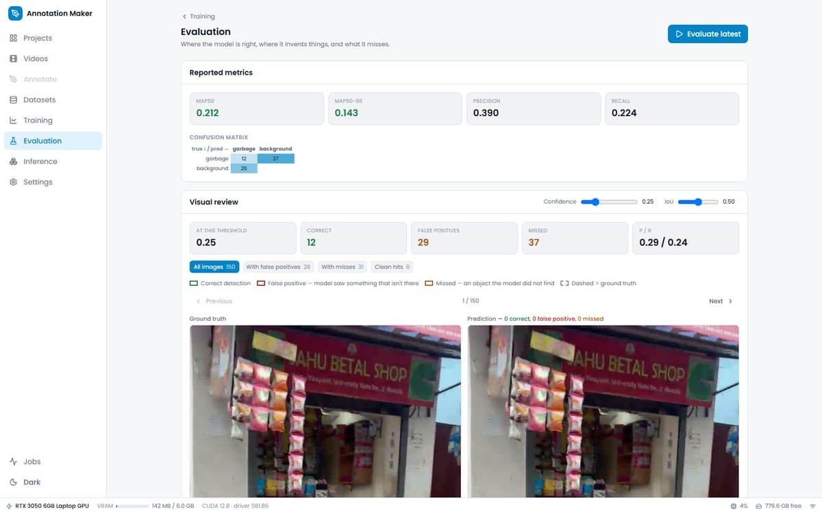 Annotation Maker — Local CV Workbench screenshot 2