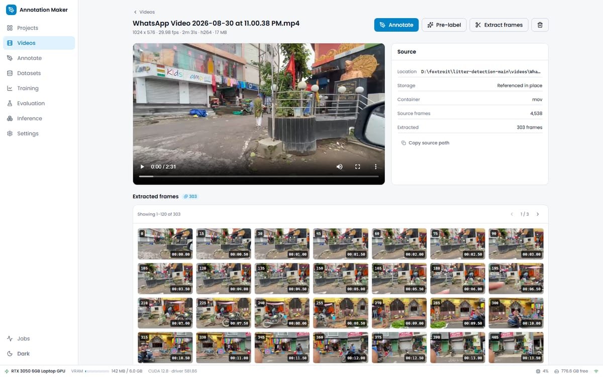 Annotation Maker — Local CV Workbench screenshot 5
