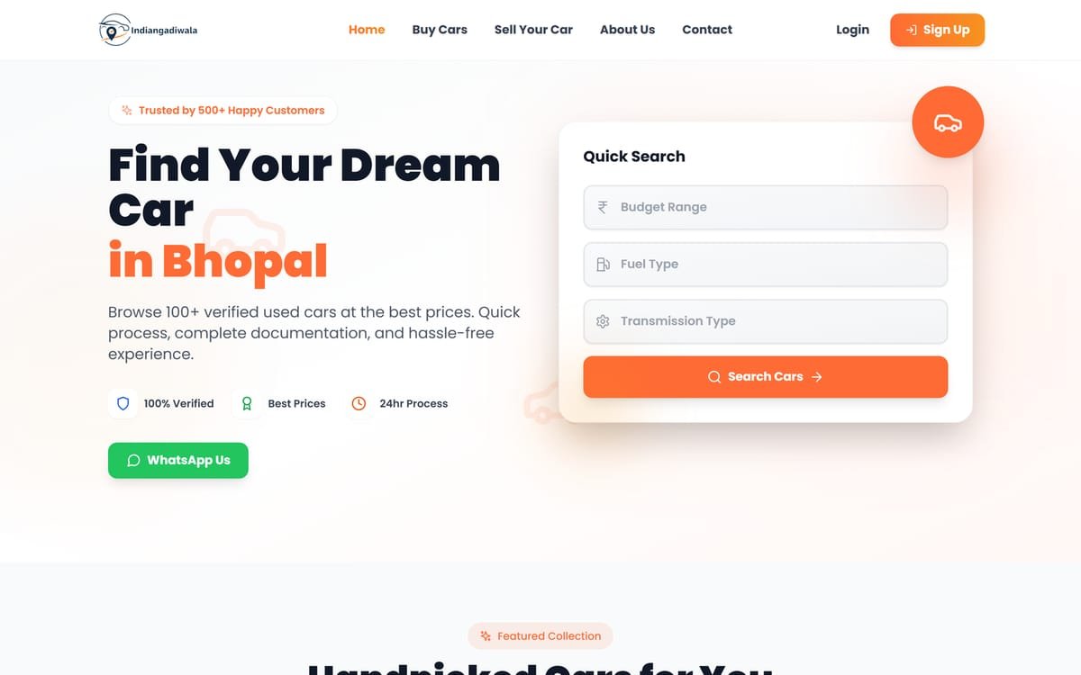 Indiangadiwala interface