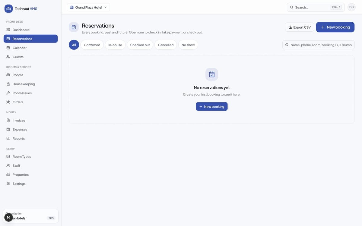 Technaut HMS — Hotel Management System screenshot 7