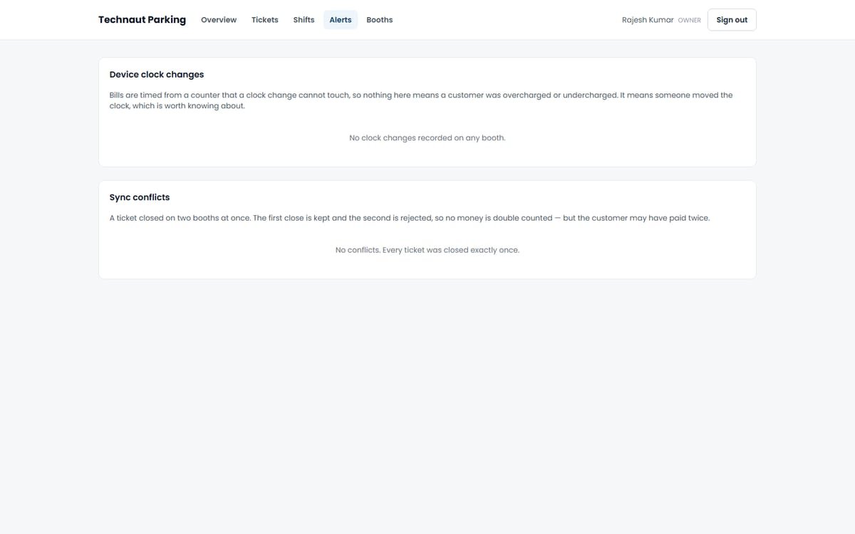 Technaut Parking — Offline-First Parking MS screenshot 4