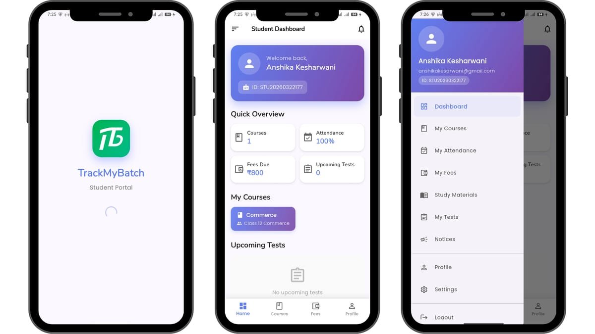 TrackMyBatch — Learning Management System screenshot 3